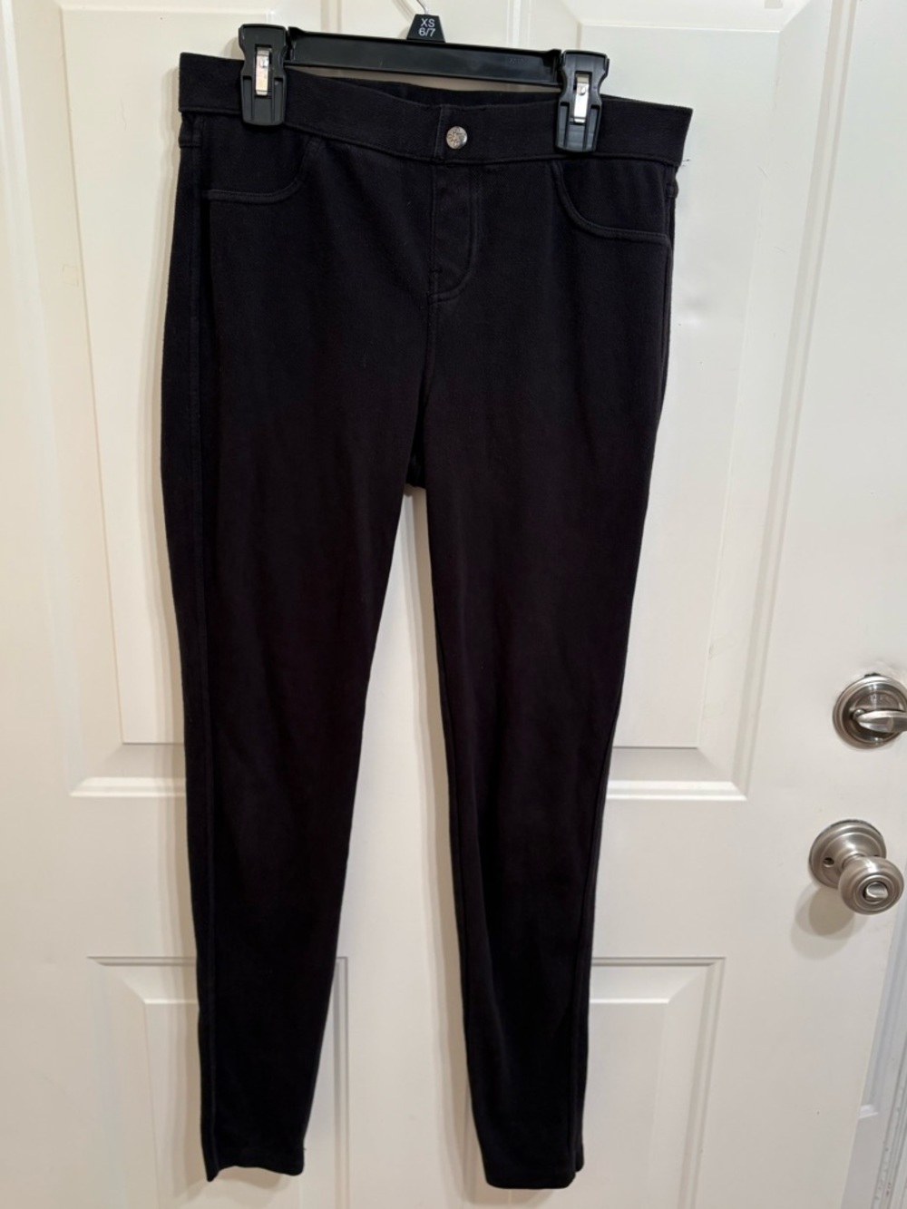 SimplyVera Vera Wang Black Jeggings Size Small